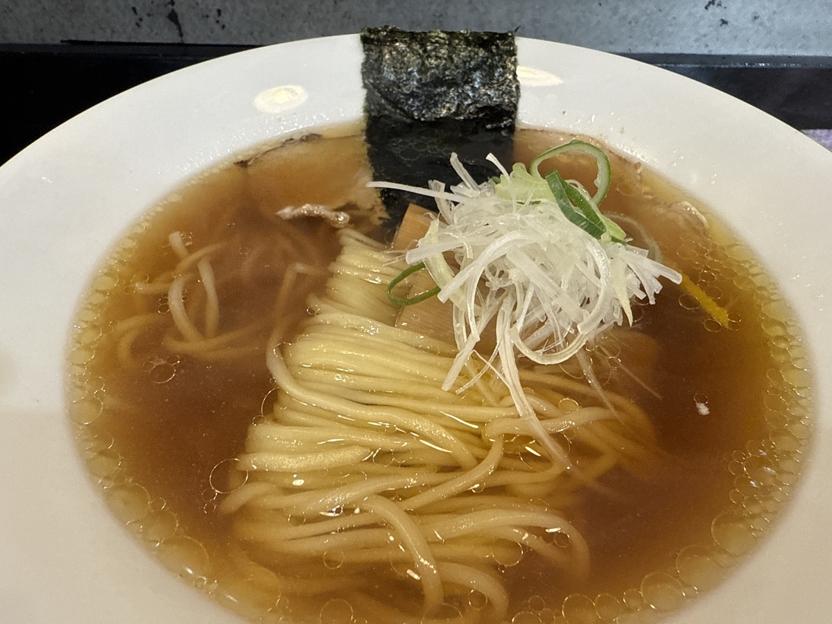 中華ソバ ていく　醤油らーめん　800円
