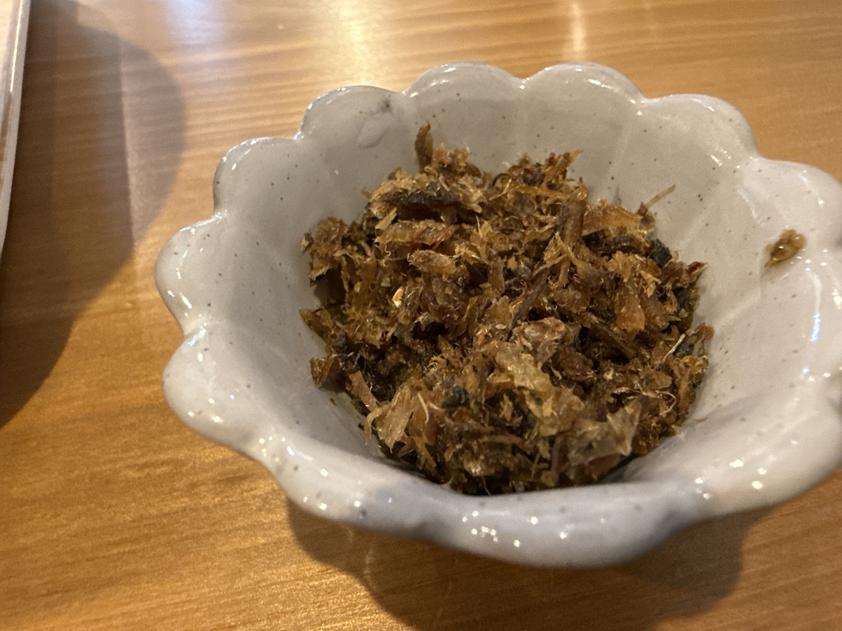 うどんえん　付け合わせ