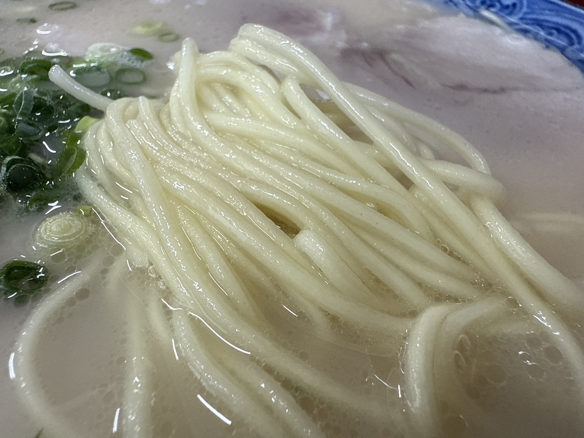 東洋軒　ラーメン　麺