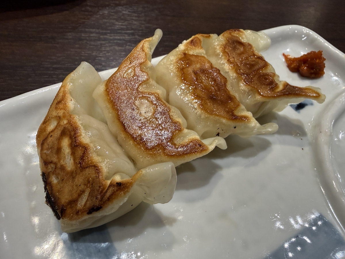 らーめん八六　チャーハンセット　餃子