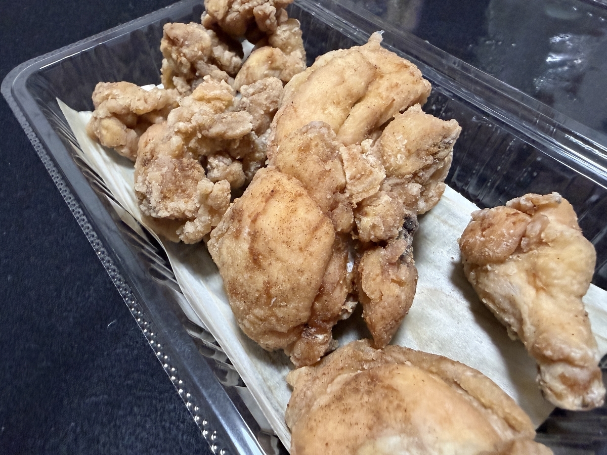 唐揚げ大将 骨付き1人前 骨なし1人前