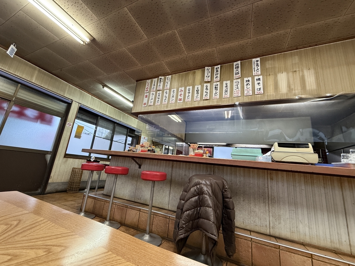 さつまラーメン大川店　店内　高満足