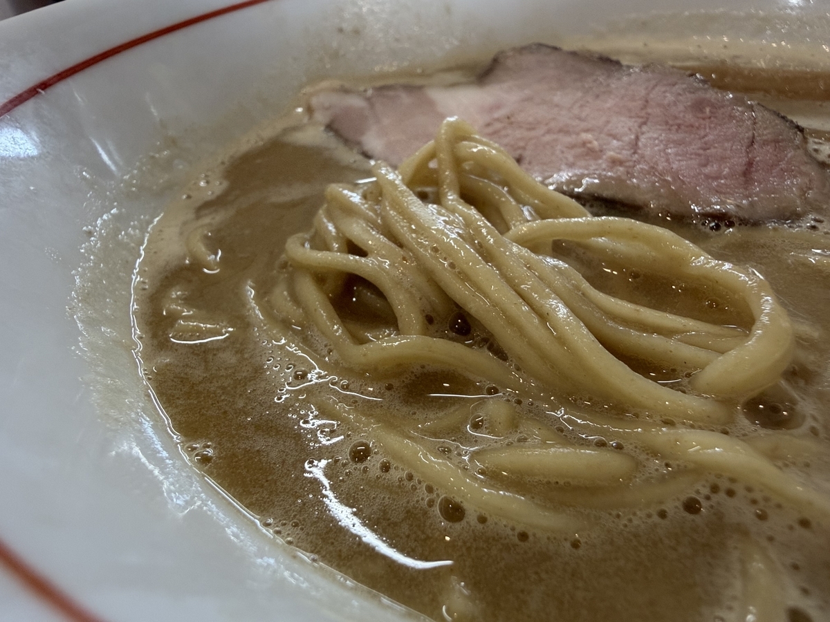 自家製麺 麺や なかよし 　なかよしらーめん　麺