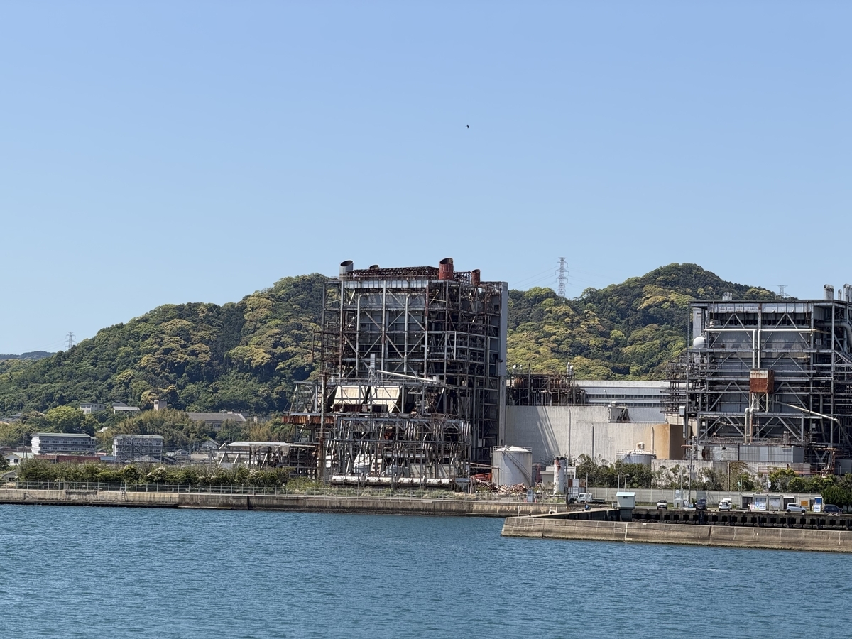 護衛艦のしろ一般公開　唐津発電所