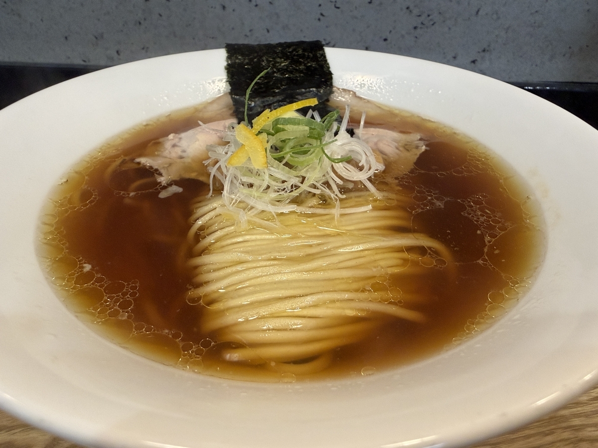 中華ソバ ていく　醤油らーめん　850円