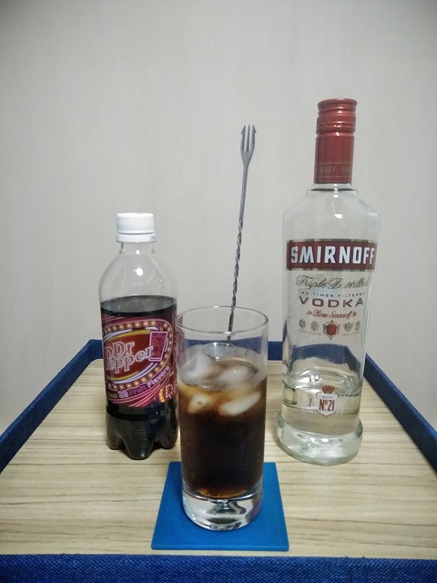 カクテルレシピ ウォッカ ドクターペッパー 自宅でカクテル 607杯目 Gamer S Cocktail Club
