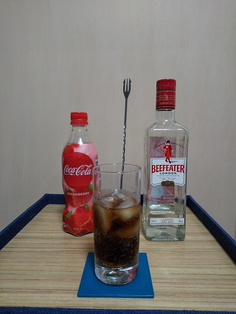 カクテルレシピ ジン コーラストロベリー 自宅でカクテル 6杯目 Gamer S Cocktail Club