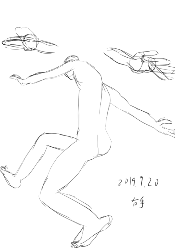 絵を描く習慣付けのために 約1か月間ポーズマニアックスのランダムポーズで人体を描き続けた成果報告 夢うつつ