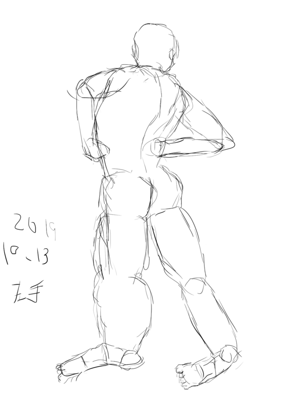 絵を描く習慣付けのために 約1か月間ポーズマニアックスのランダムポーズで人体を描き続けた成果報告 夢うつつ