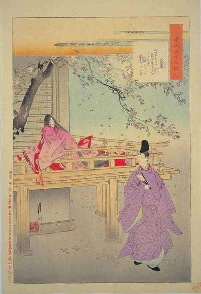 8尾形月耕・源氏物語五十四帖・花宴:plain