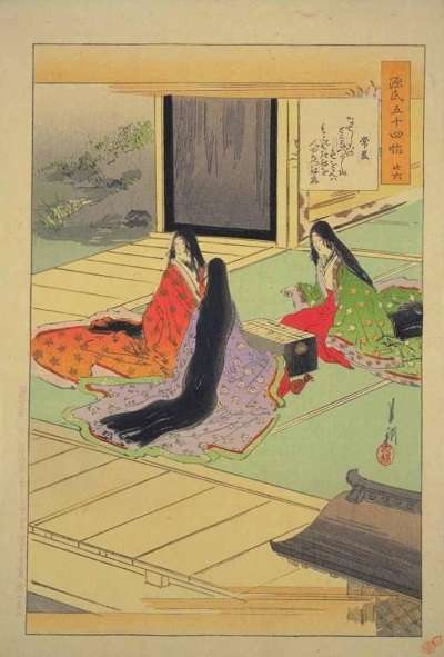 26尾形月耕・源氏物語五十四帖・常夏:plain