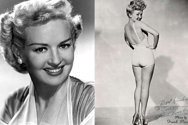 129ﾍﾞﾃｨ･ｸﾞﾚｲﾌﾞﾙBetty Grable:plain