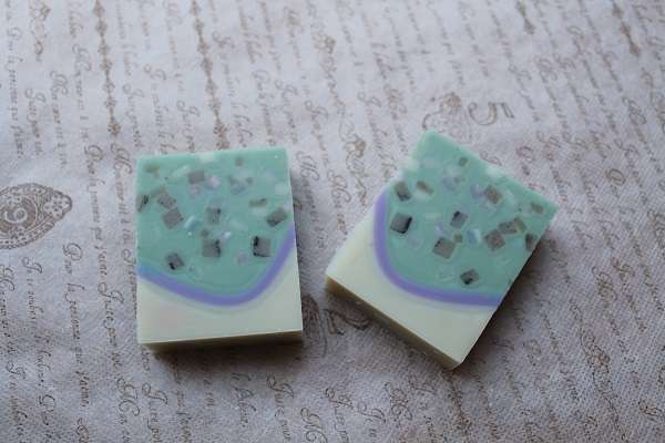 20170406７色のコンフェッティ石けん(Embedded Soap Confetti Soap)