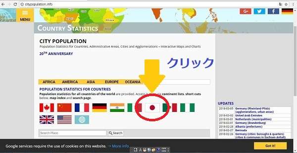 世界の都市人口city population2