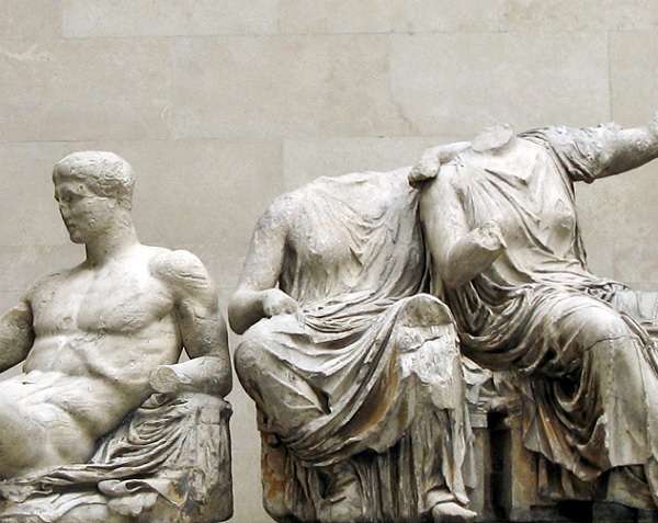 British Museum パルテノンの彫刻　Parthenon sculptures1