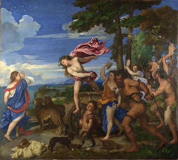 The National Gallery Bacchus and Ariadne　Tiziano Vecellio