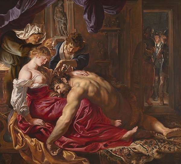 The National Gallery Samson and Delilah 　Peter Paul Rubensabout