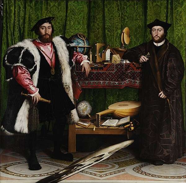 The National Gallery The Ambassadors 　Hans Holbein the Younger