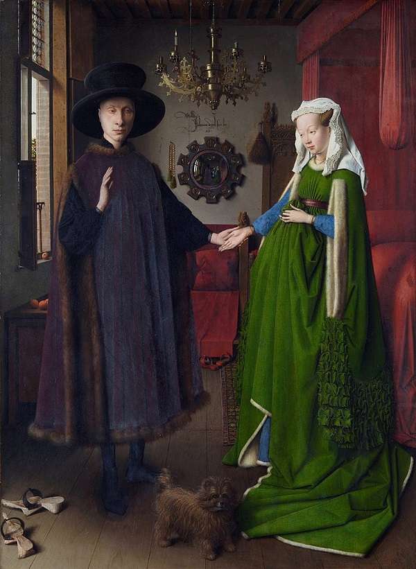 The National Gallery The Arnolfini Portrait 　Jan van Eyck