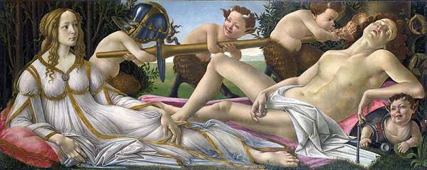 The National Gallery Venus and Mars 　Sandro Botticelli