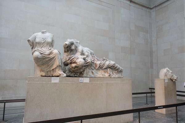 British Museum パルテノンの彫刻　Parthenon sculptures3