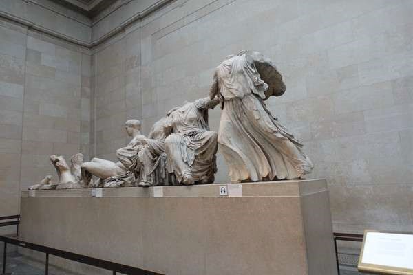 British Museum パルテノンの彫刻　Parthenon sculptures4