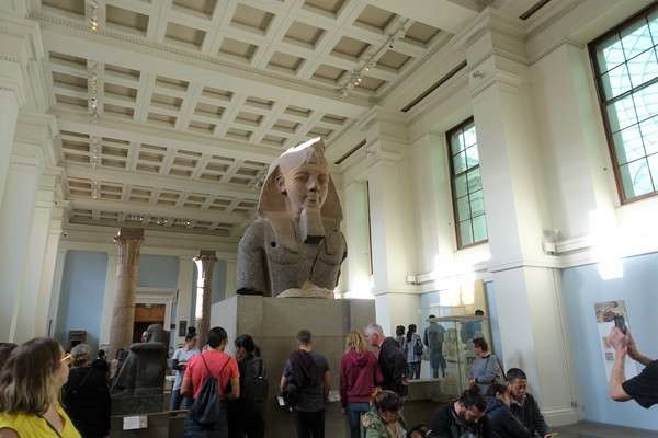 British Museum ラムセス２世の胸像　The colosal bust of Ramesses II2