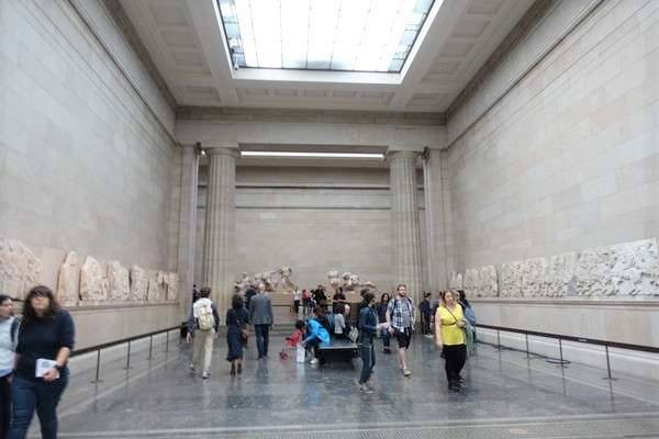 British Museum パルテノンの彫刻　Parthenon sculptures2