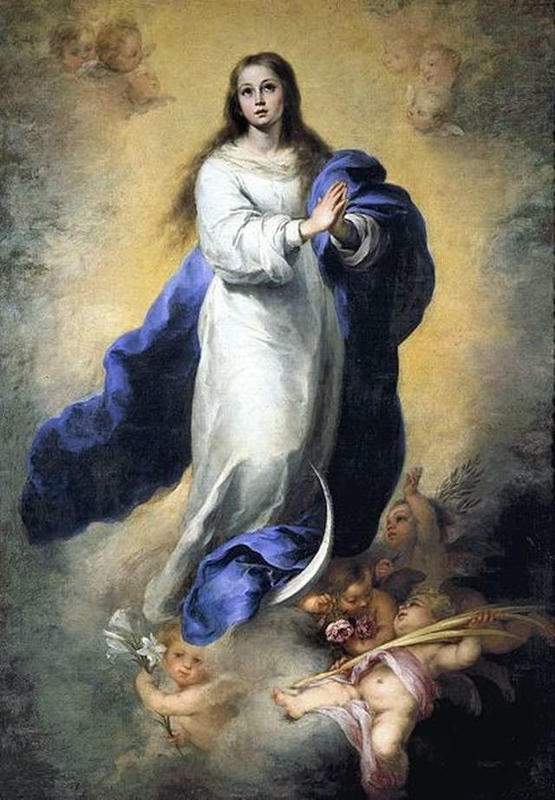 Immaculate of El Escorial Bartolomé Esteban Murillo