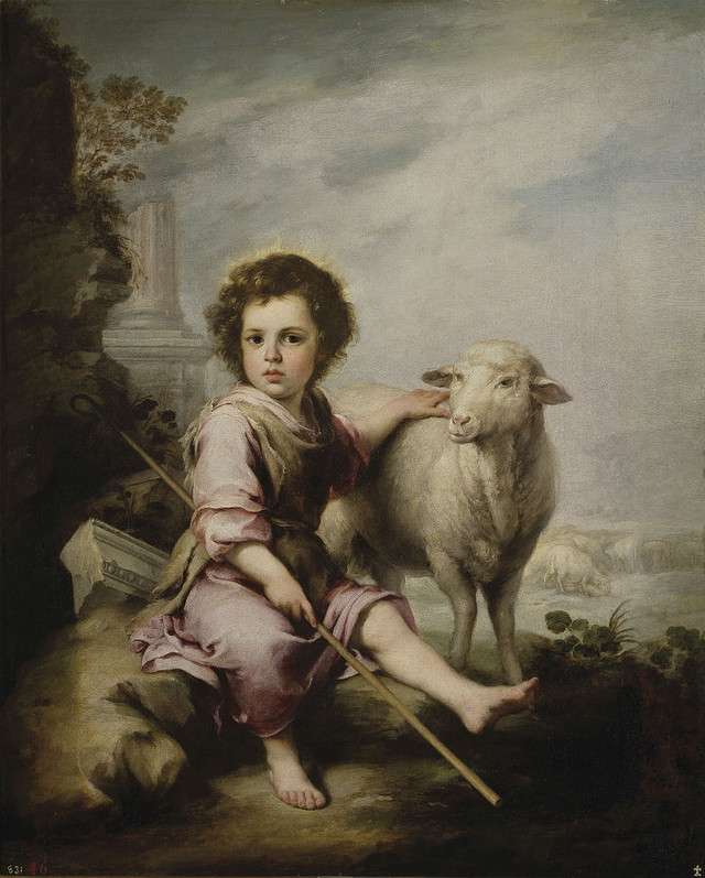 The Good Shepherd Bartolomé Esteban Murillo