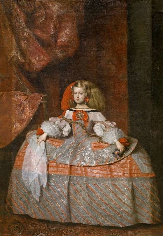 Margarita Teresa in a Pink Dress Diego Velázquez