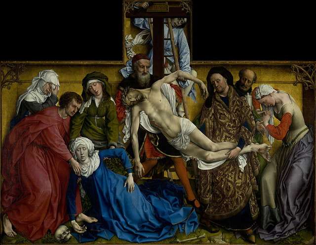 The Descent from the Cross Rogier van der Weyden