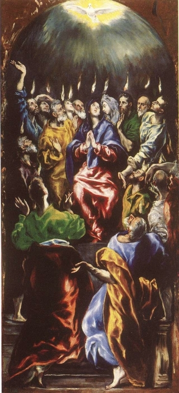The Pentecost El Greco