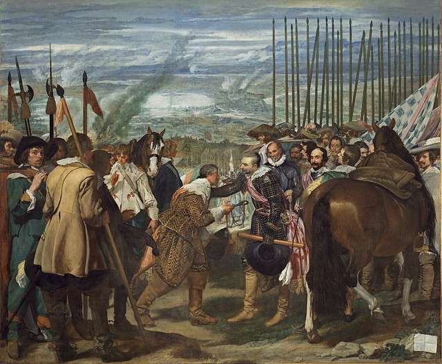 La rendición de Breda, Las lanzas Diego Velázquez