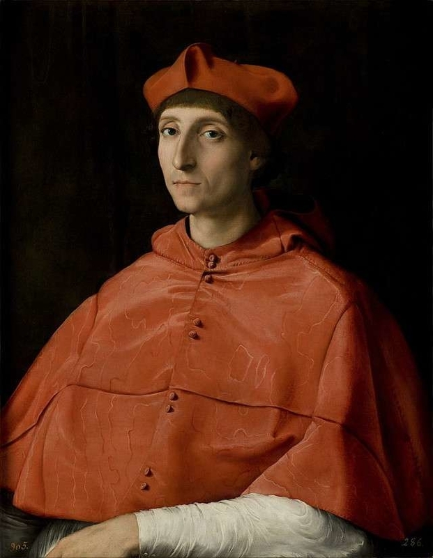 Portrait of a Cardinal Raffaello Santi