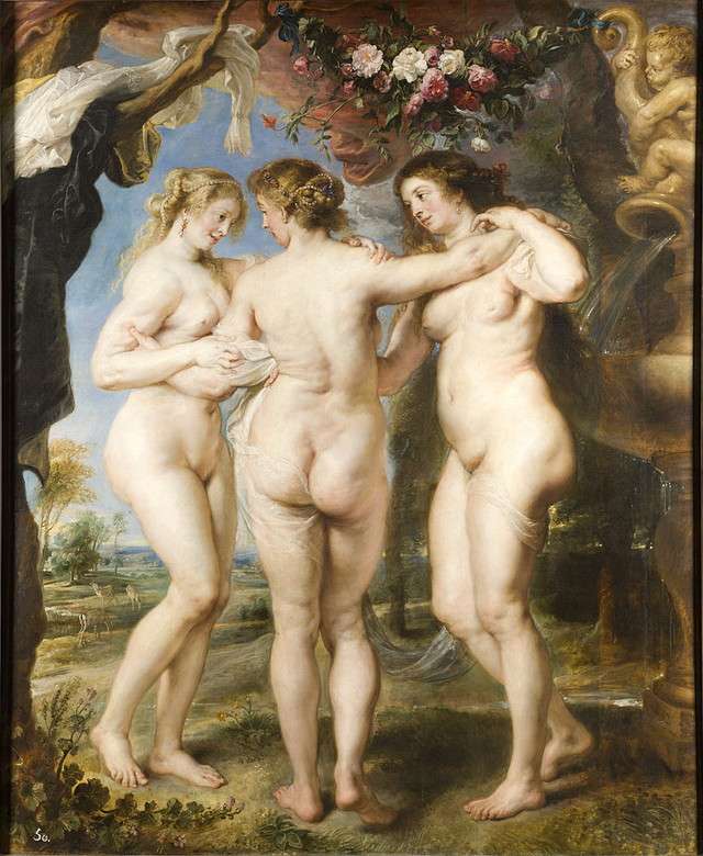The Three Graces Peter Paul Rubens