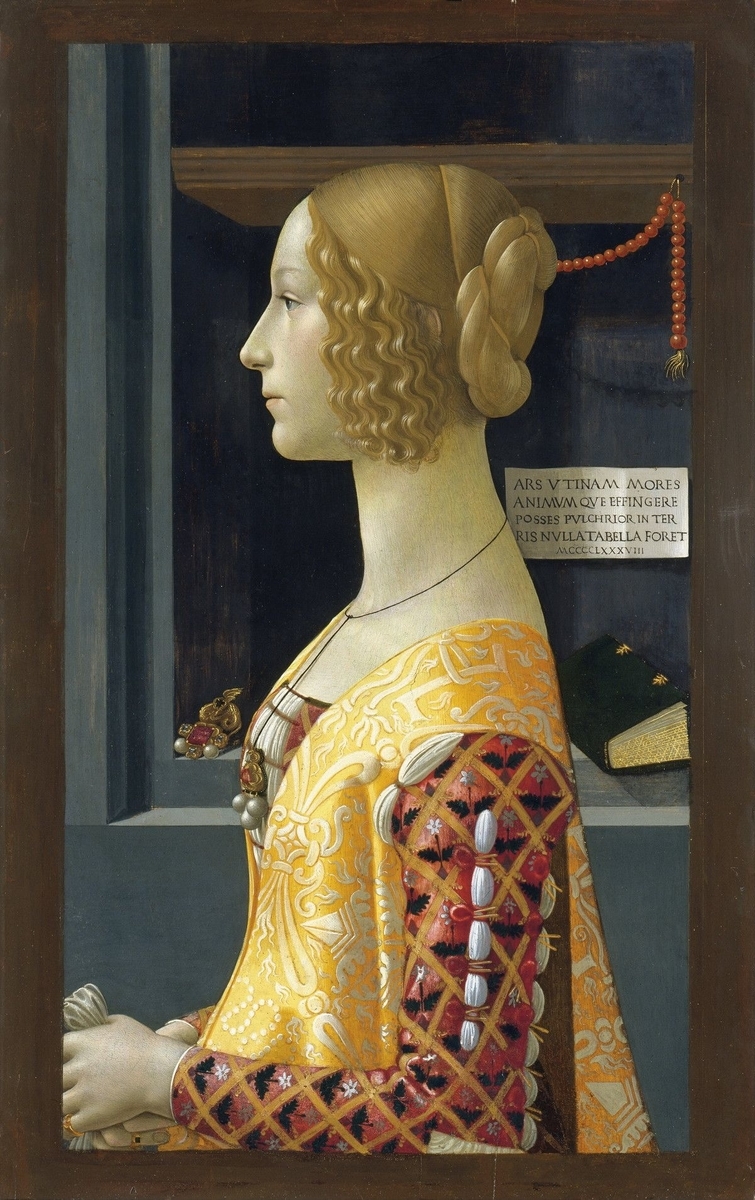 Museo de Arte Thyssen-Bornemisza　Portrait of Giovanna Tornabuoni　1488