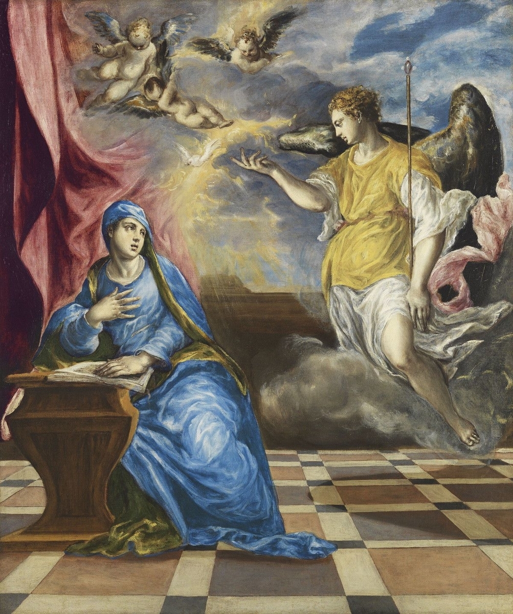 Museo de Arte Thyssen-Bornemisza　The Annunciation　1576