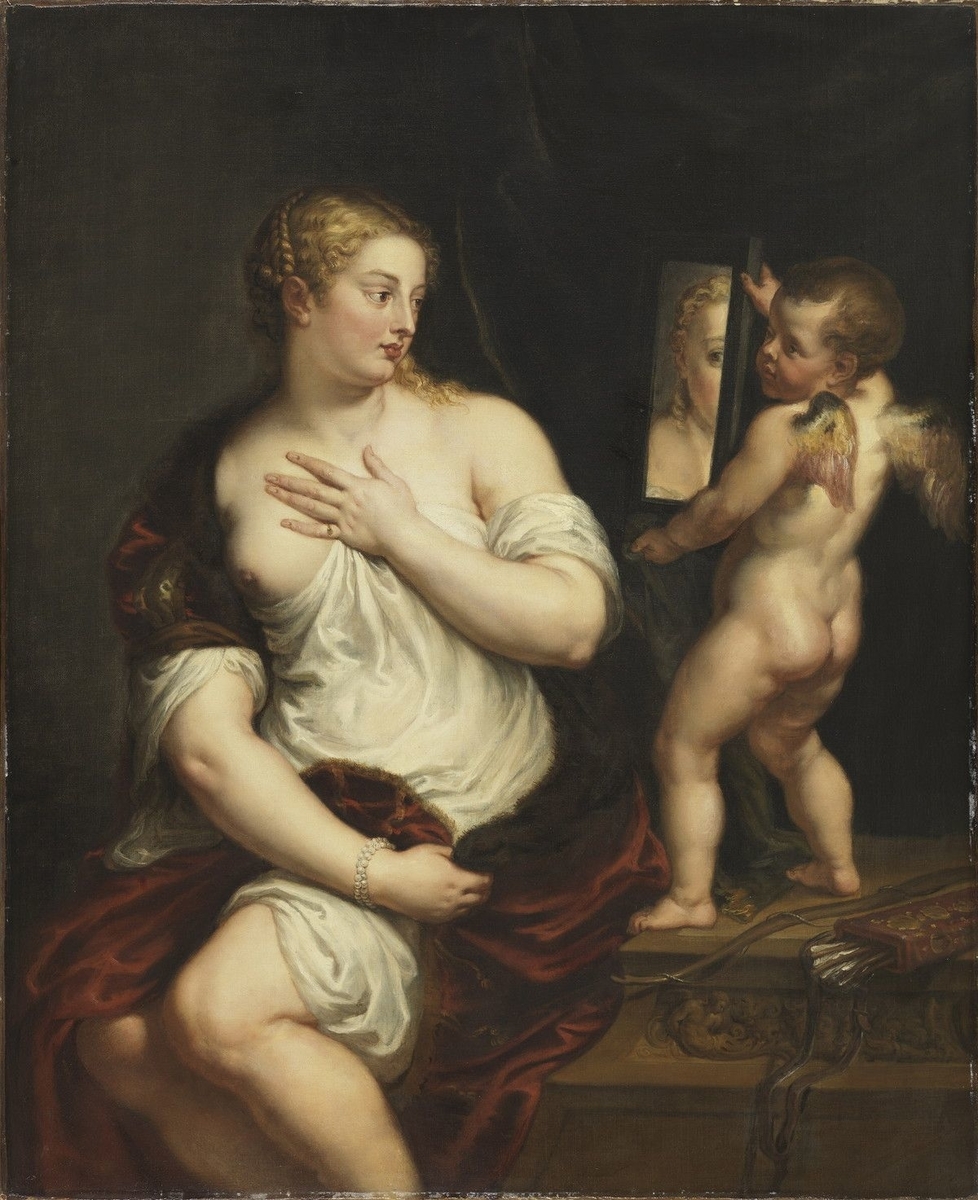 Museo de Arte Thyssen-Bornemisza　Venus and Cupid　circa 1606-1611