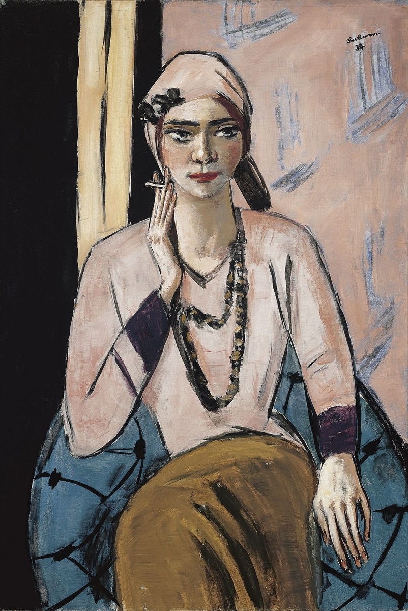 Museo de Arte Thyssen-Bornemisza　Quappi in Pink Jumper　1932-1934