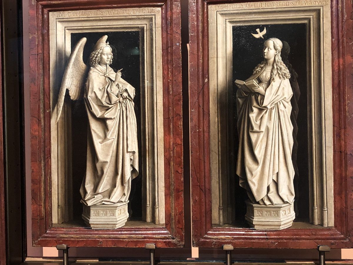 Museo de Arte Thyssen-Bornemisza　The Annunciation Diptych circa 1433-1435