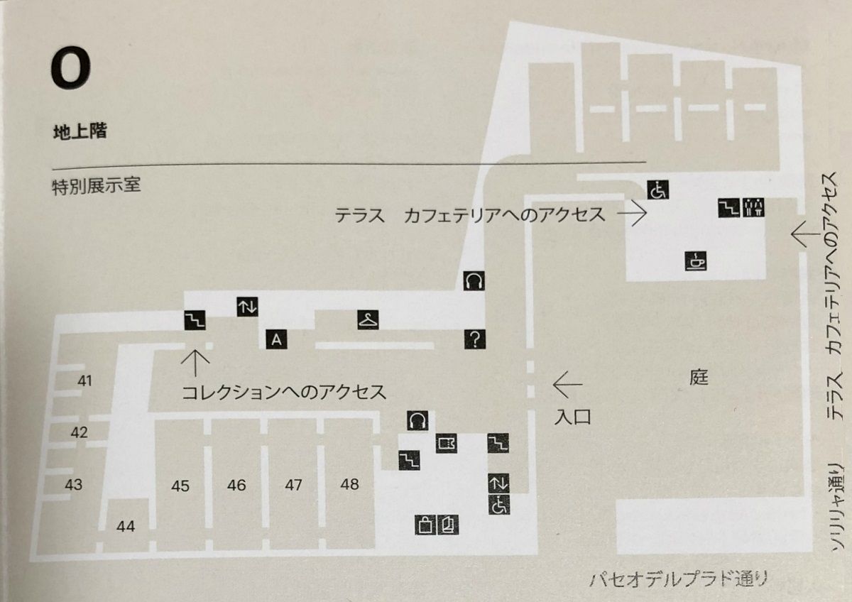 Museo de Arte Thyssen-Bornemisza floor map