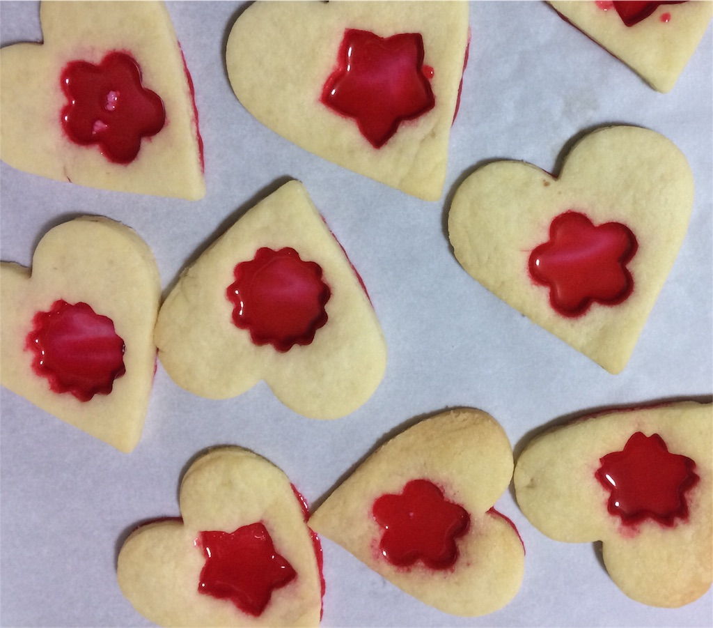 ステンドグラスクッキー ひとみくんのお菓子便り