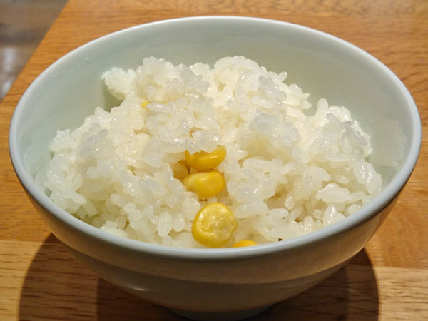 コーンの炊き込みごはん