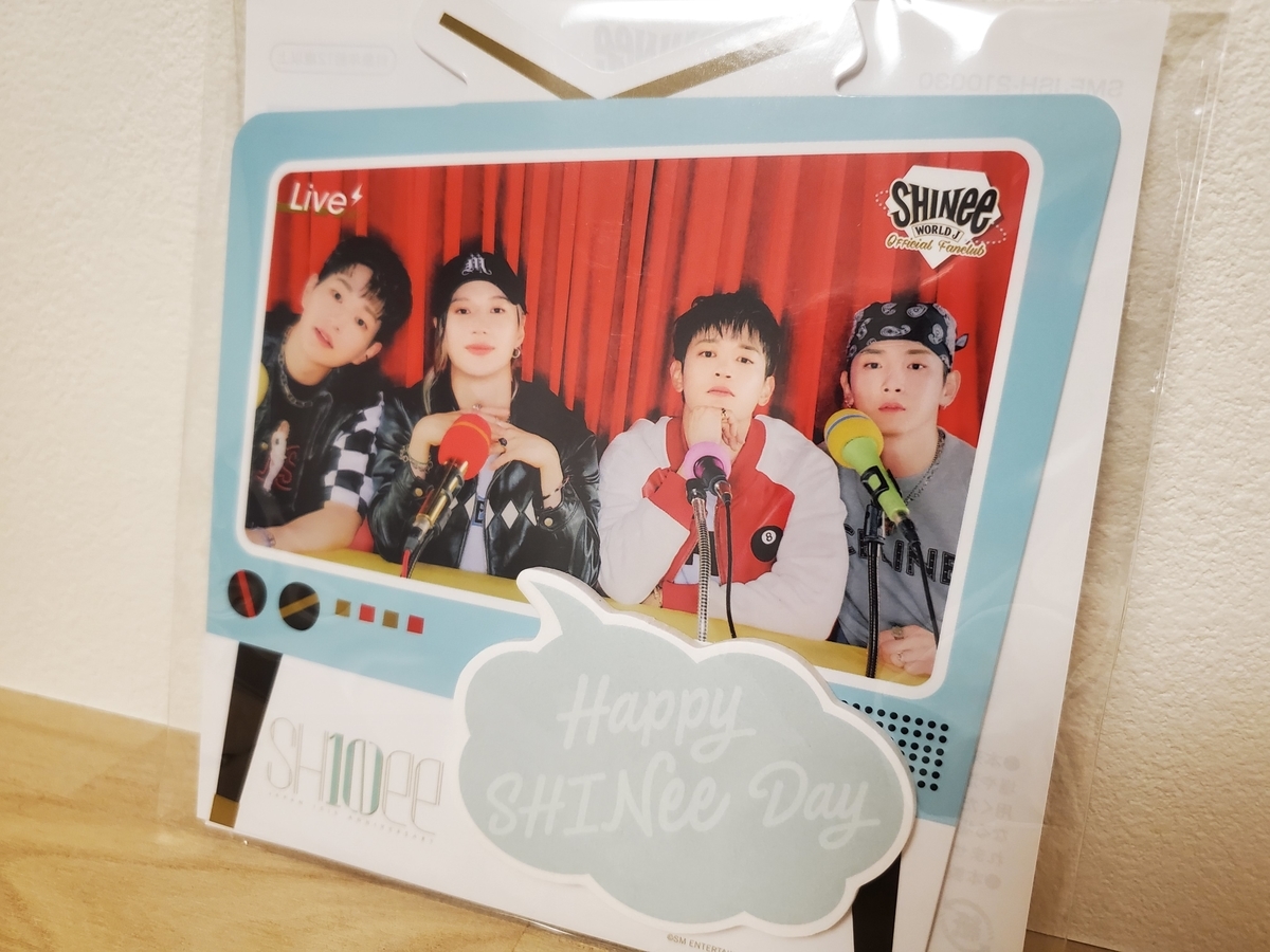 SHINee 10th グッズ　セット　❶ ☆ 10周年グッズ・ショー！音楽中心1位獲得＆インスタライブ日本