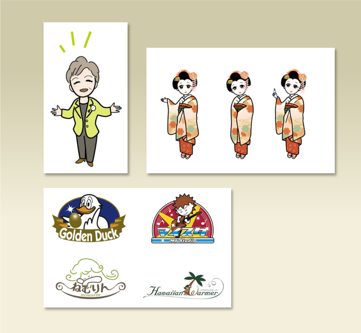 似顔絵・キャラクターなど