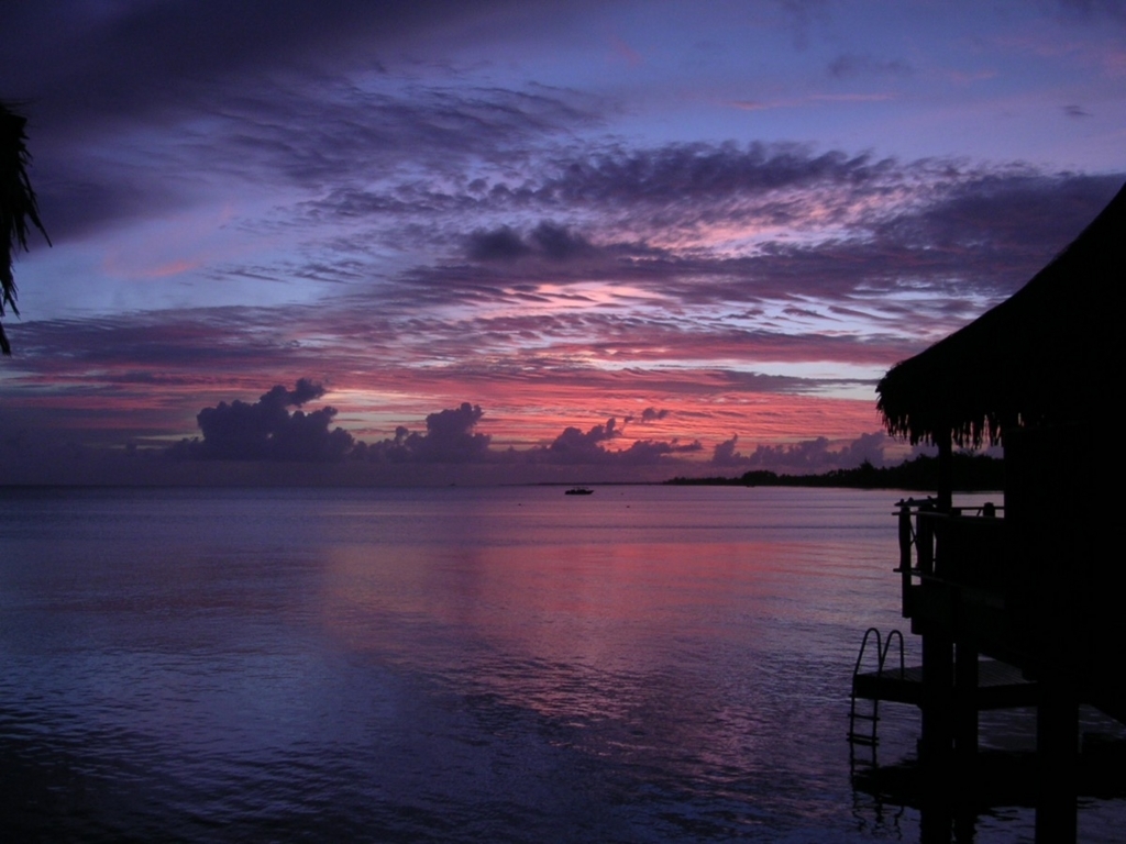 夕凪の海