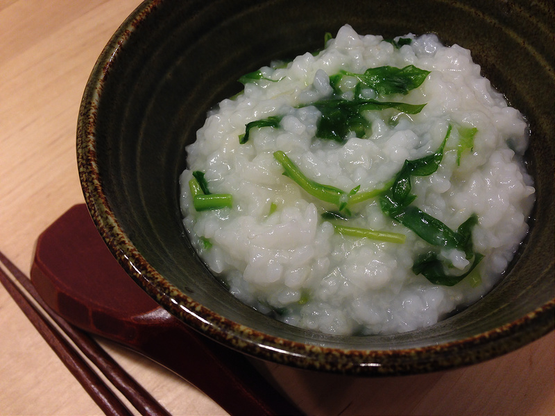 今年の七草粥