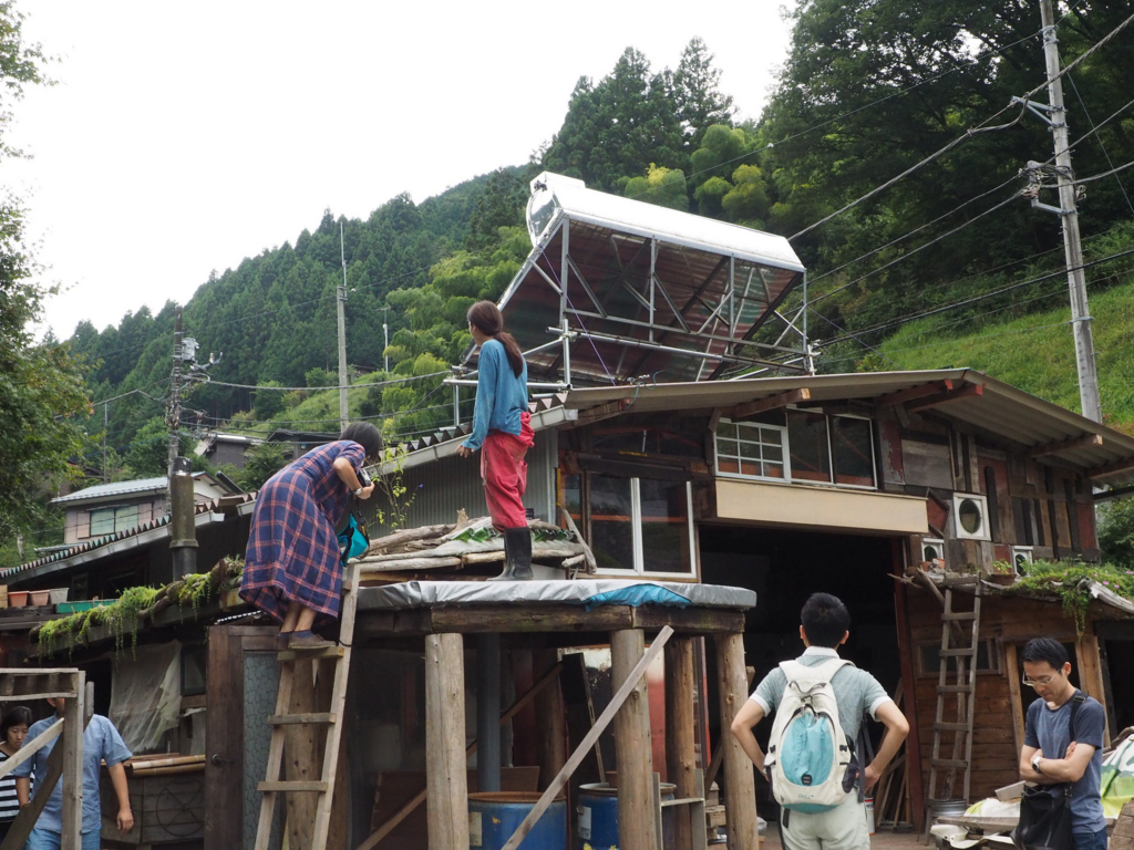 元は工場だった建物