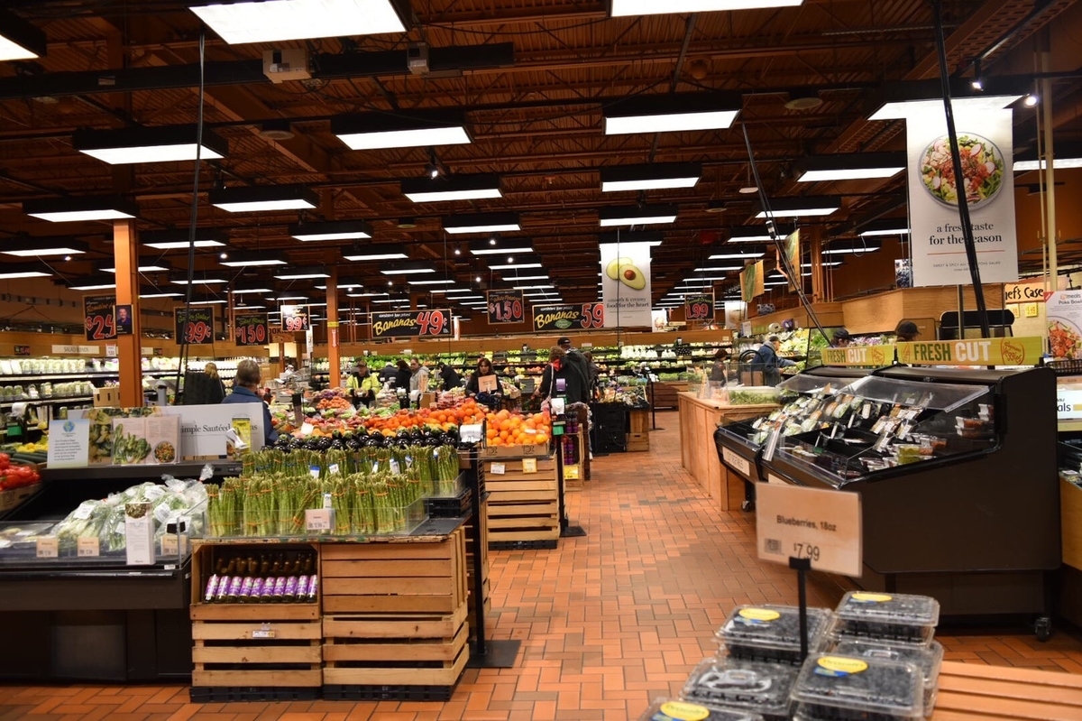 アメリカのスーパーマーケット